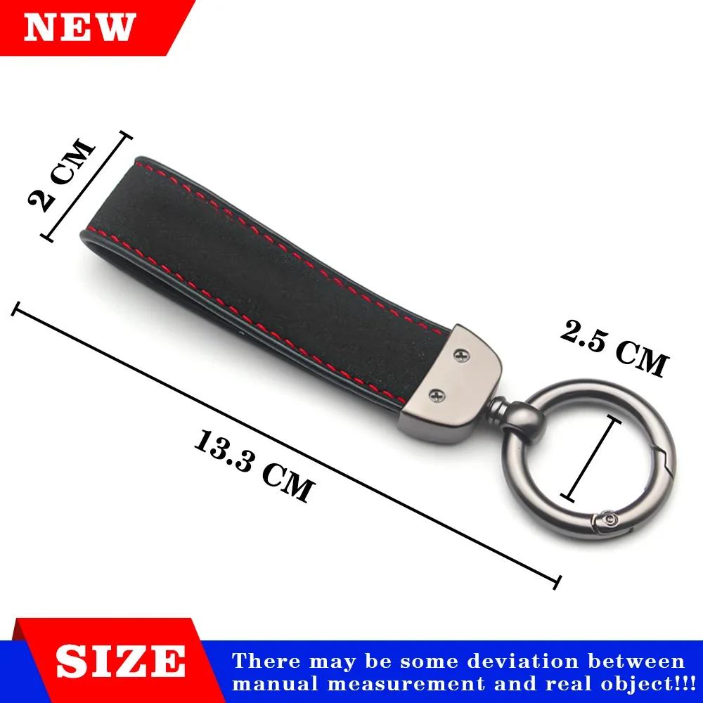 2025 Portachiavi in Pelle Calda per Auto Anelli Portachiavi Metallo Pelle Per Mazda 2 3 5 6 CX5 CX9 CX7 CX4 CX3 CX30 MX5 MX3 BK Accessori Ca