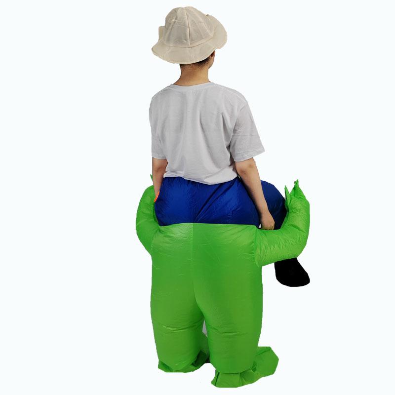 Halloween Inflatable Alien Costume Cloak - Funny, Scary, and Perfect for Festivals and Performances.