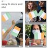 120Pcs Plastic Flagpole Parts Handheld Flags Sturdy Lightweight Flagpole for Party Sports Held Flag Pole Flag Pole Parts