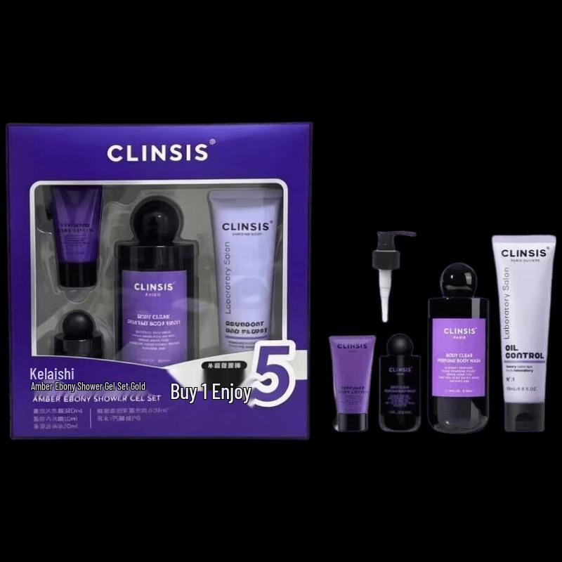 CLINSIS Amber Ebony Shower Gel Gift Set