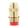Easy Adjustment Adjustable Misting Nozzle Gardening Flow Rate 100-130L H Integrated Filter Design Robust Brass Material