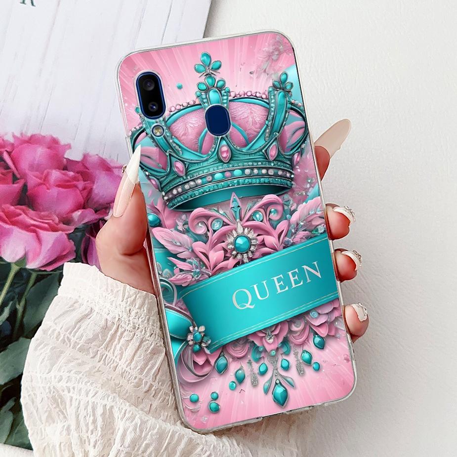 For Samsung Galaxy A10 A20 A30 Case A105F A205F A305F Cute Fashion Painted Cover Soft Silicone Case For Samsung A20 A 10 30 Bags