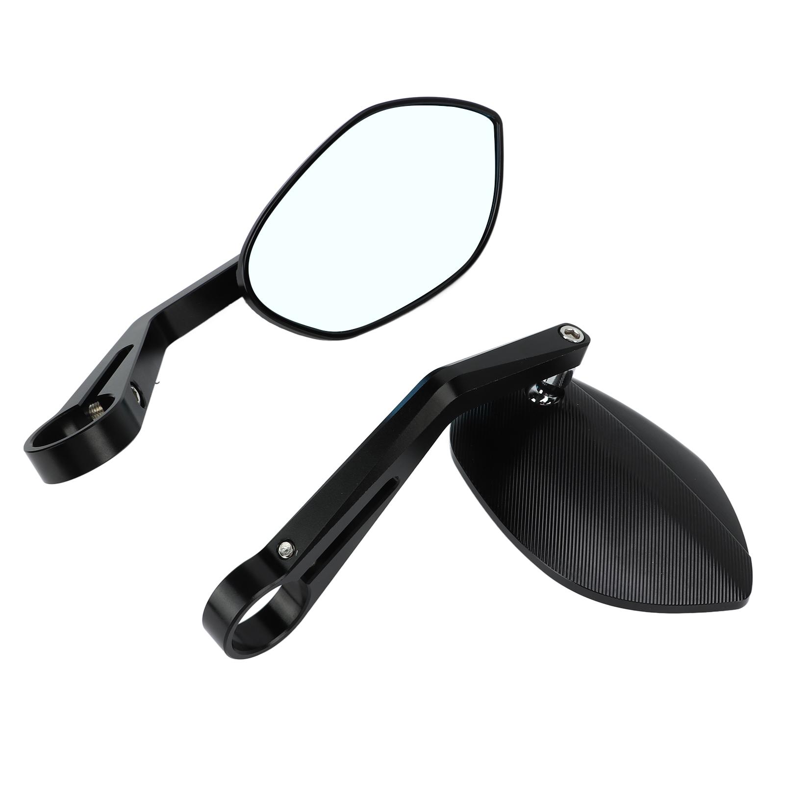 

2pcs 22mmCelsius0.87in Motorcycle Mirro Handlebar Side Mirror Replacement for SU UKI 250R R600 R750