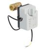 2-Draht Motorisiertes Kugelventil Messing Verschleißfestigkeit IP54 AC220V Elektrisches Kugelventil für Kalt Heiß