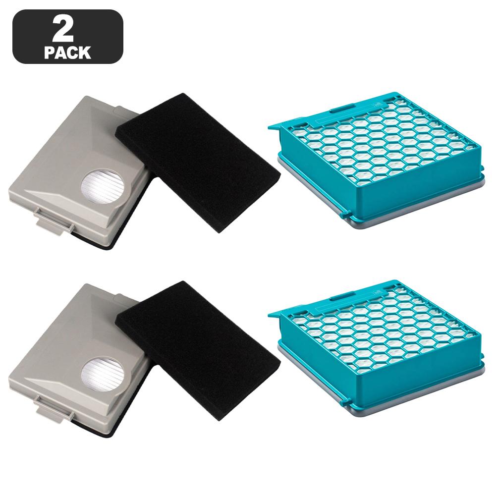 Kohlenstoff-Staubsaugerfilter für Miele Blizzard CX1/Boost CX1 Serie mit HEPA- und Feinstaubfiltration 11639240