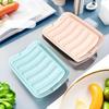 Silicone Sausage Mold Heat Resistant Non-stick Sausage Maker Dishwasher Safe Reusable Baking Tool