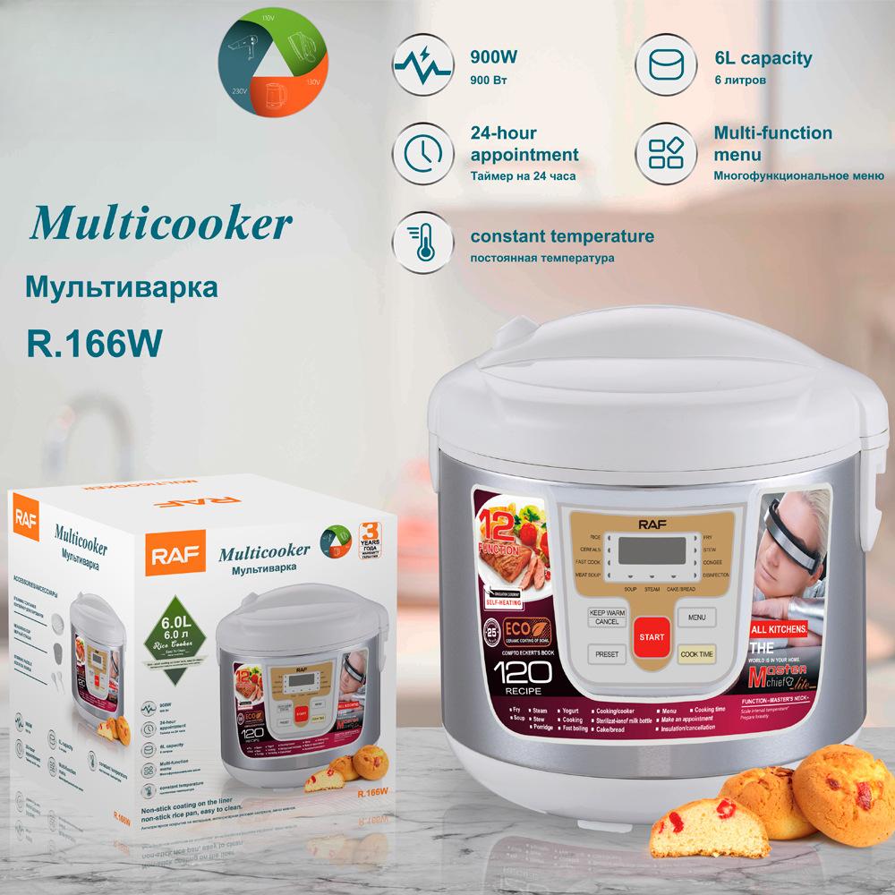Рисоварка Smart 6L Автоматическая Здравоохранение Бытовая Нержавеющая сталь Рисоварка Многофункциональная