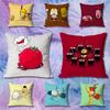 Funny Food Art Anime Celebrity Merchandise AllMatch Printed Pillow Case Sofa Car Office Room Decoration Protector