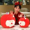 Non-Toxic New Year Santa Claus Plush Doll Kawaii Stuffed Home Christmas Decoration Stuffed Toys Holiday Gifts