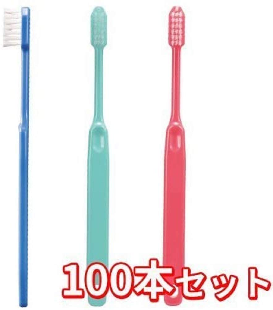 Ci Medical Compact Sparse Bristle Assorted Pack of 100 Toothbrush, Head, Type, (Ci22 (Medium))