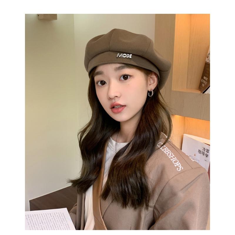 Шапка осінь-зима, дитяча металева абетка, берет, шапка маляра