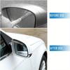 2PCS Car rain eyebrow, rearview mirror, rain eyebrow, windshield, rain plate, rain proof, rain and rain blocking