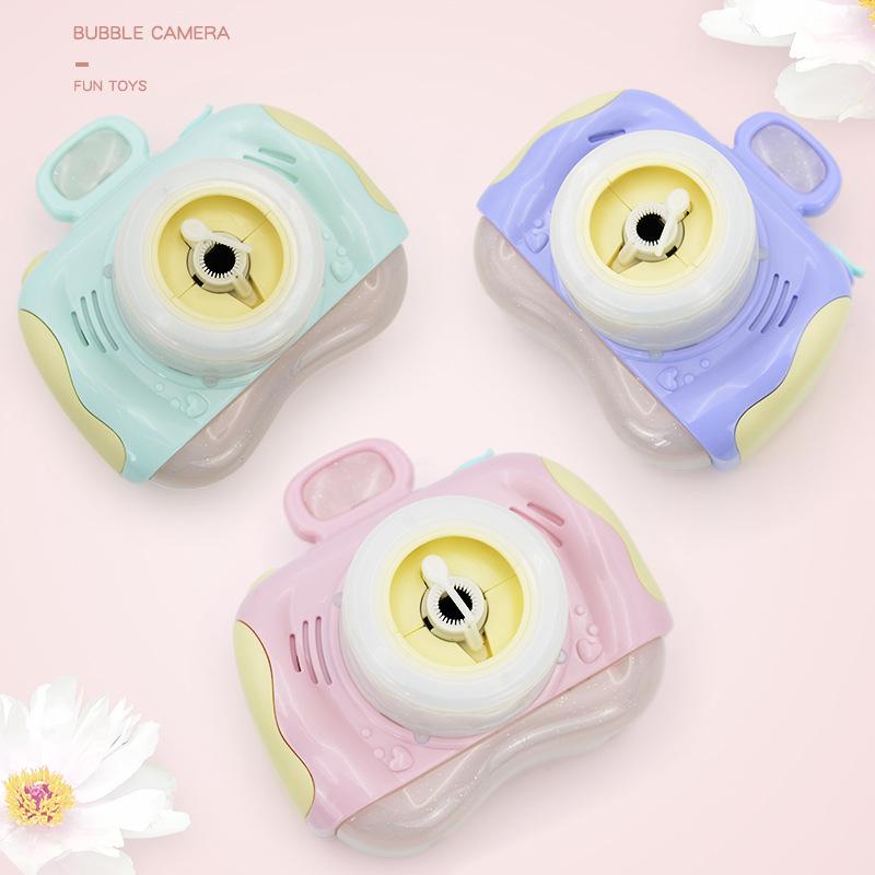 Bubble Camera Outdoor Toy, Camera Bubble Machine, Children'S Electric Toy Blowing Bubbles