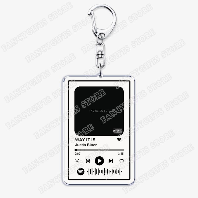 

Popular Singer Keychains for Women Accessories Bag Swag Album Music Keying Jewelry Fans Gifts