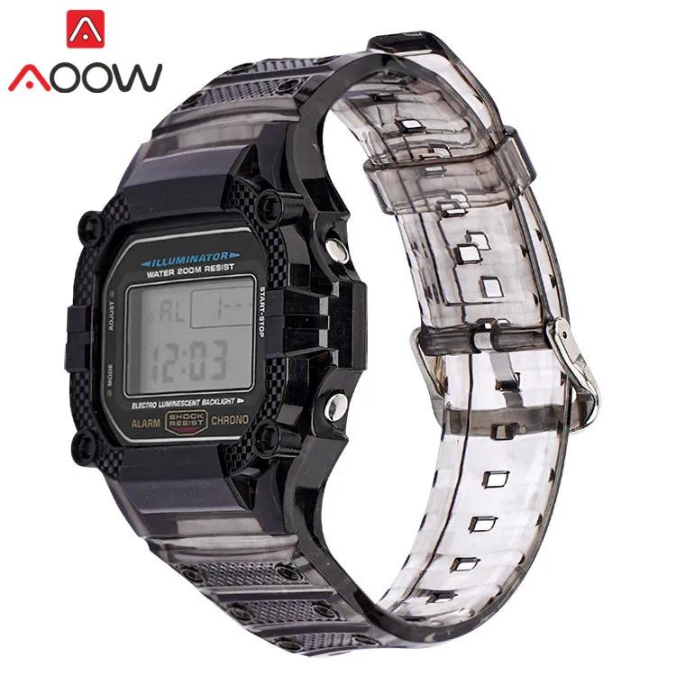 Resin Strap Bezel for Casio G-SHOCK DW-5600 GW-M5610 5600 GLS-5600 Men Transparent TPU Replace Watch Band Protective Case Kit