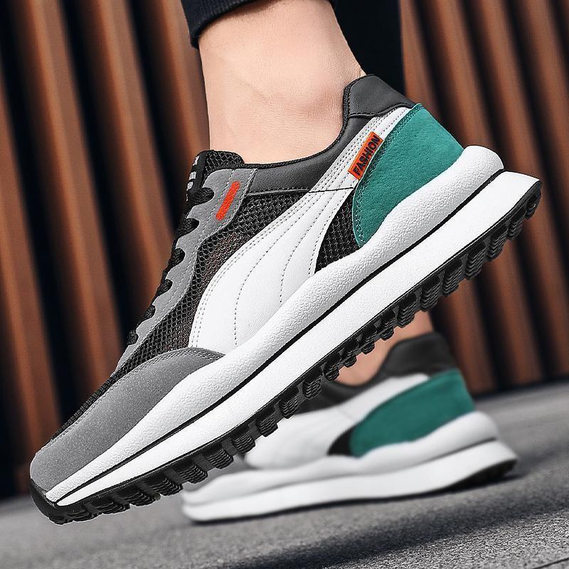 

Новый летний тренд мужской обуви, персонализированные маленькие белые кеды, мужская спортивная повседневная обувь для бега, модные кроссовки для папы 44