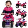 Ride-on Toy for a Child's First Birthday Purple Pink Quad