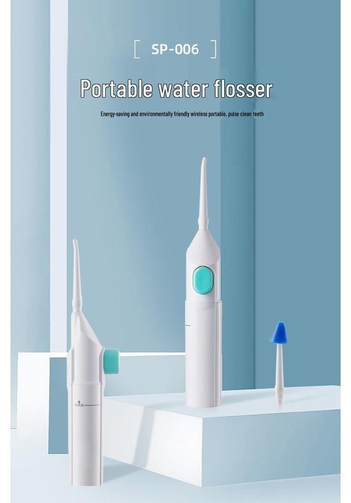 Portable High-Pressure Water Flosser for Home Teeth Cleaning