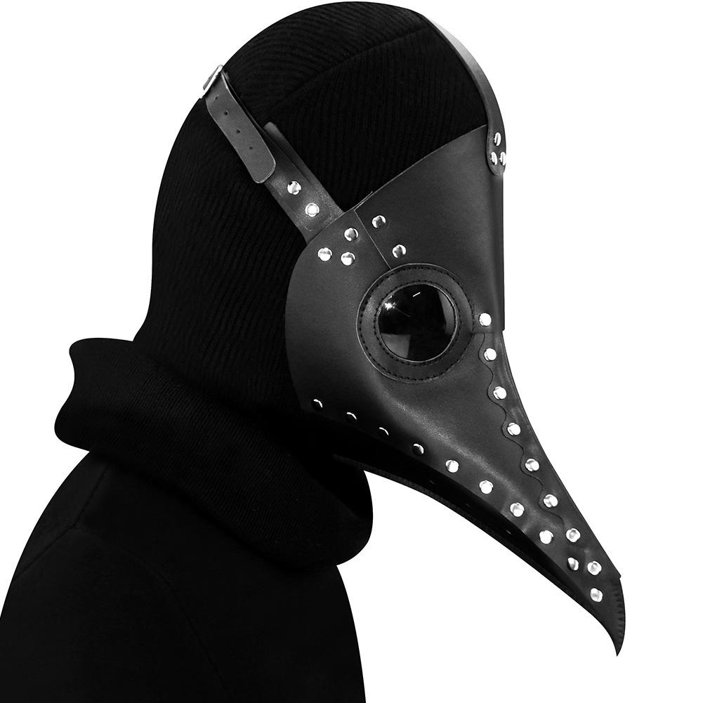 Halloween Plague Ghost Face Bird Beak Mask Headgear Party Props Masquerade