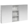 Bathroom Cabinet Set 3 Pcs 110 X 10.5 X 60.5 Cm Particleboard