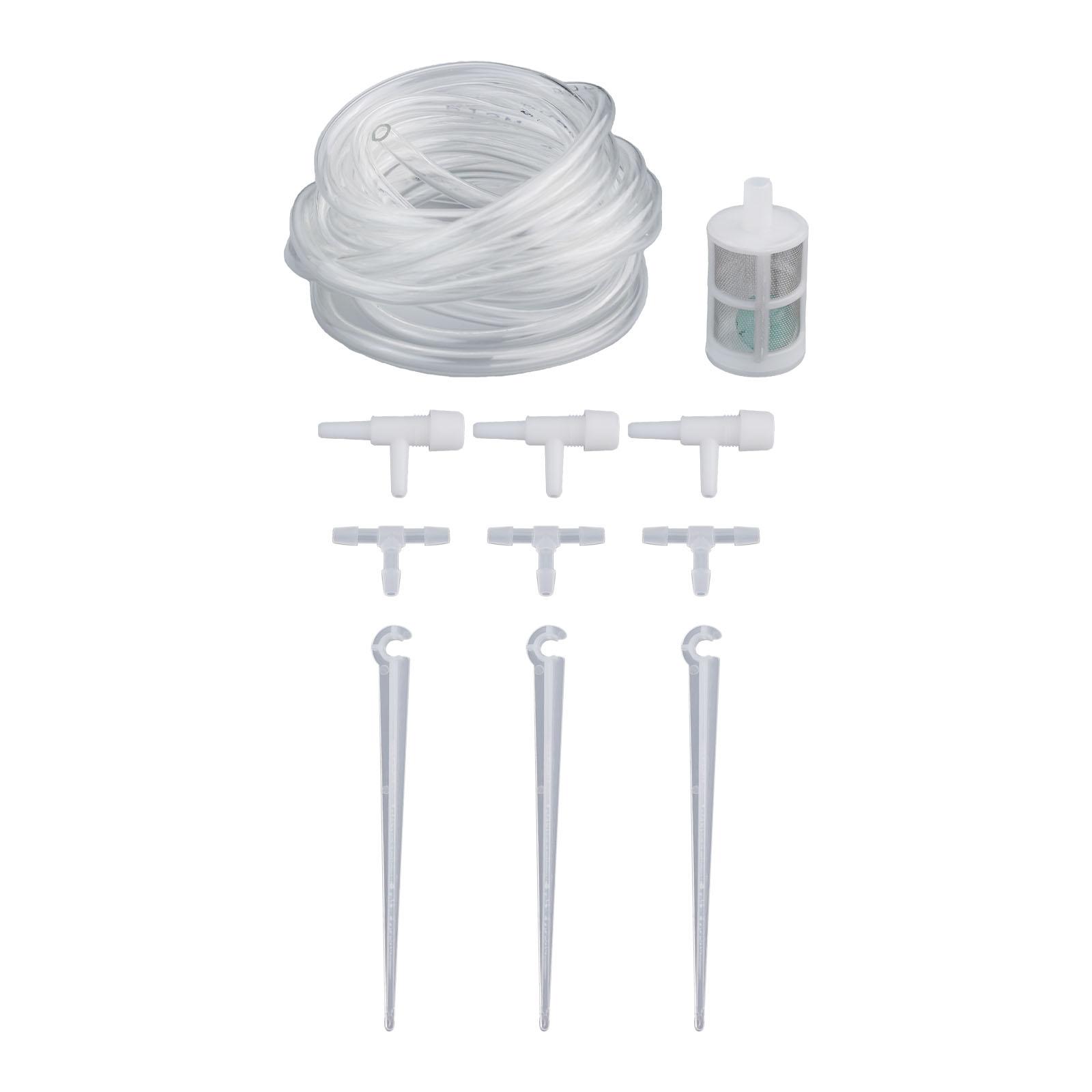 Garden Drip Irrigation Kit Transparent Tube Potted Plant Watering Hose With Regulating Valve Set Watering Drip Irrigation