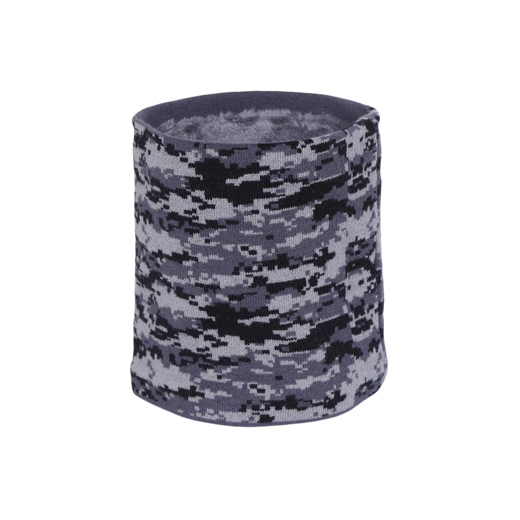 Winter Thickened Neck Cover Men'S Warm Camouflage Neckerchief Outdoor Windproof Cover Mask Scarf Knit Women Neck Gaiter Muffler