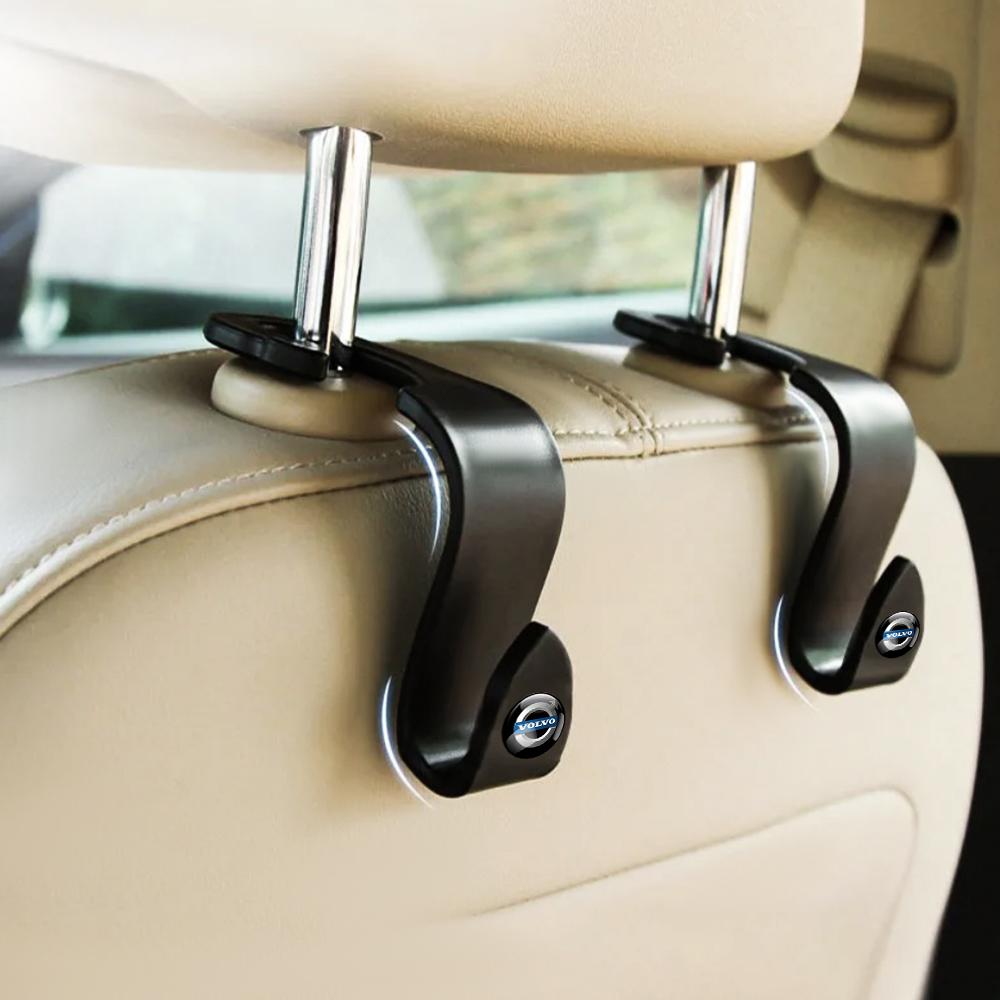 2/4Pc Car Seat Hooks Rear Seat Storage Bracke for Volvo Rdesign XC90 S60 XC60 V70 S80 S40 V50 V40 V60 XC70 XC90 XC70 XC90 S80