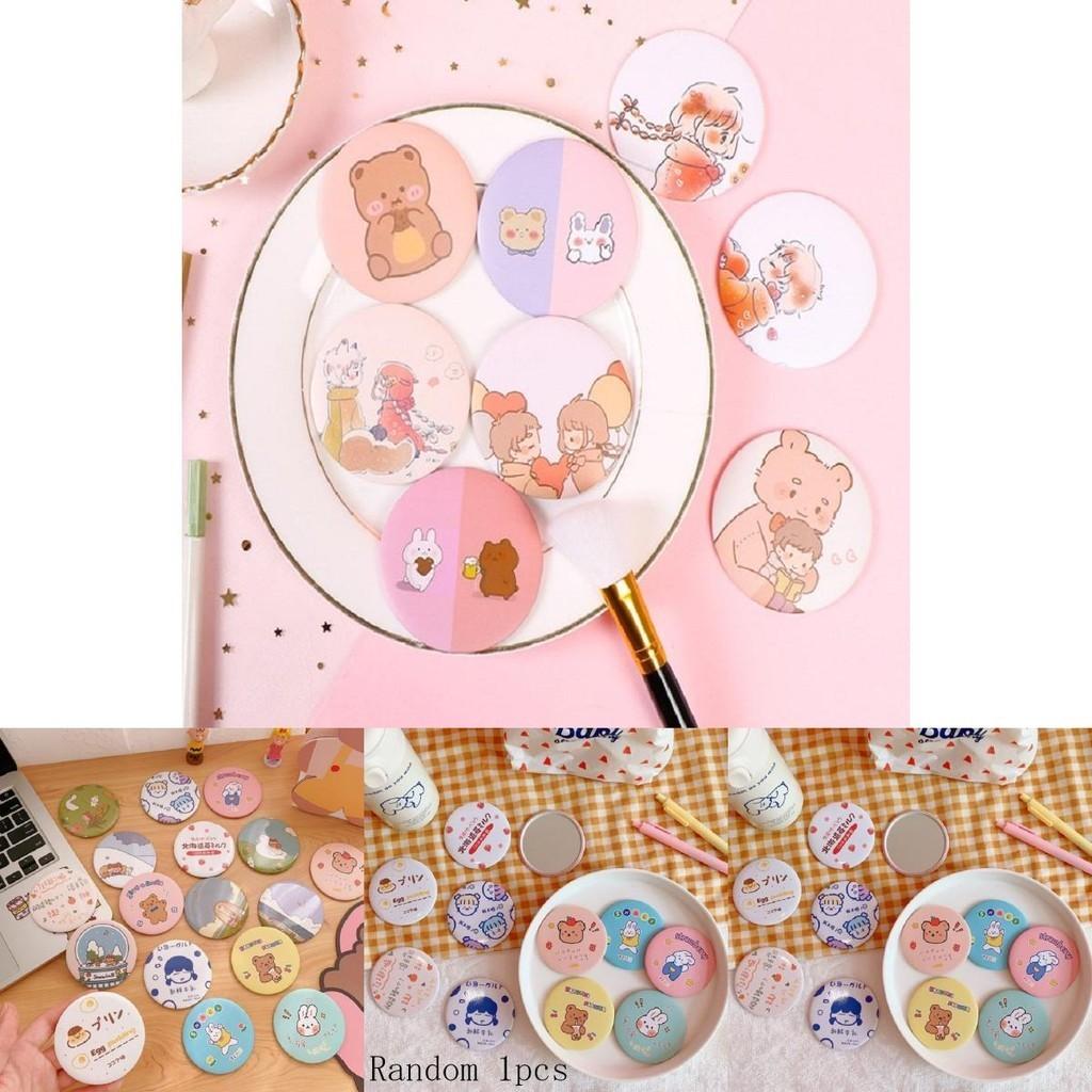Lightweight Mini Compact Vanity Girls Mirror For Traveling