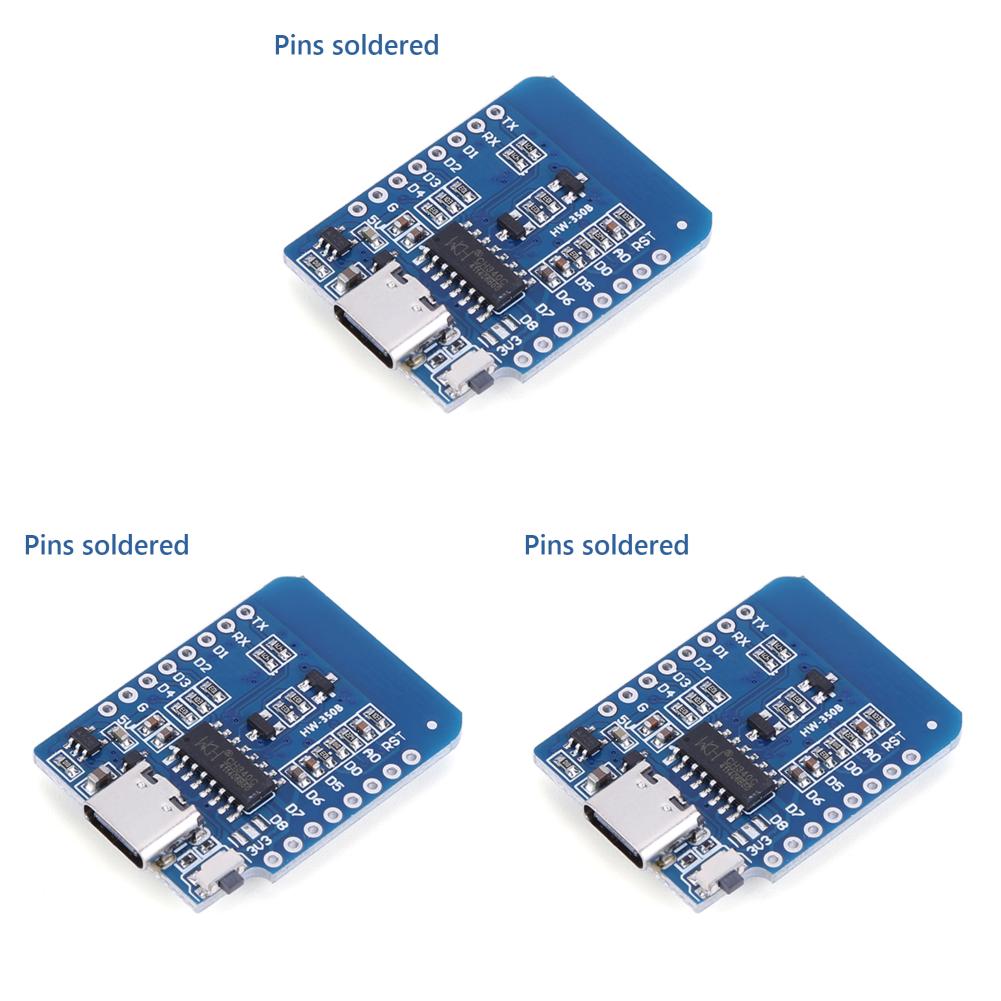 3/5 Stück ESP8266 ESP-12F D1 Mini WIFI Entwicklungsplatine NodeMCU Lua D1 Mini WIFI Entwicklungsplatine NodeMCU Lua Modul für Arduino