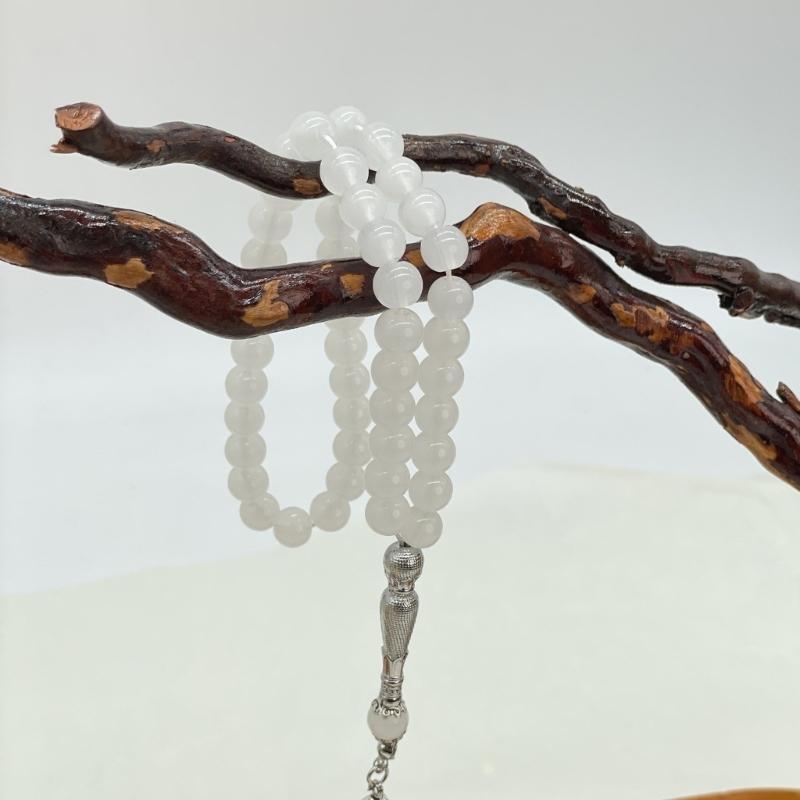 Prayer Rosary Bracelet Islamic Prayer Beads Handchain with Tassels for Muslims