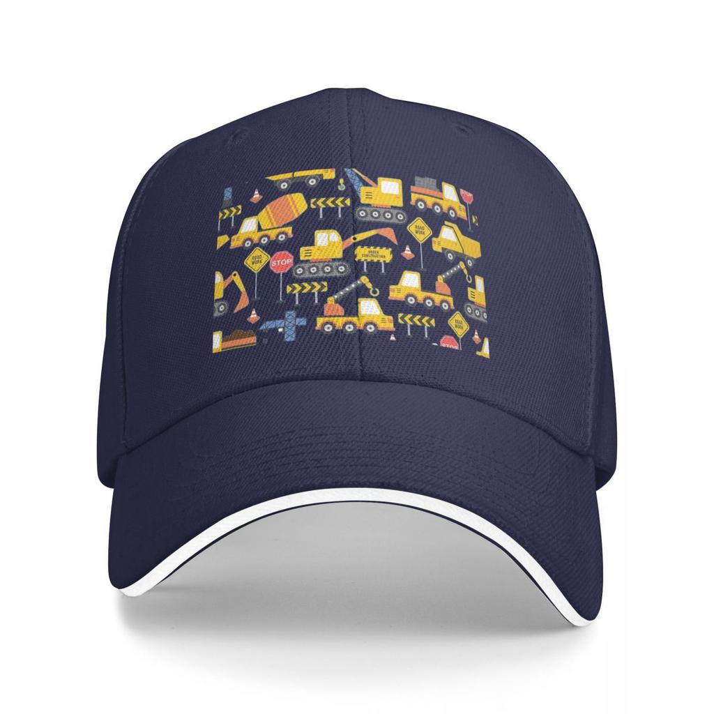 Unisex Baseball Hats  Transportation Pattern Blue  Summer Sports Baseball Caps Hip Hop Cap Casquette Polychromatic Hats
