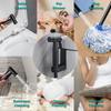Black Bidet Faucet Handheld Portable Toilet Sprayer Stainless Steel Bidet Faucet with Self-cleaning Shower Head