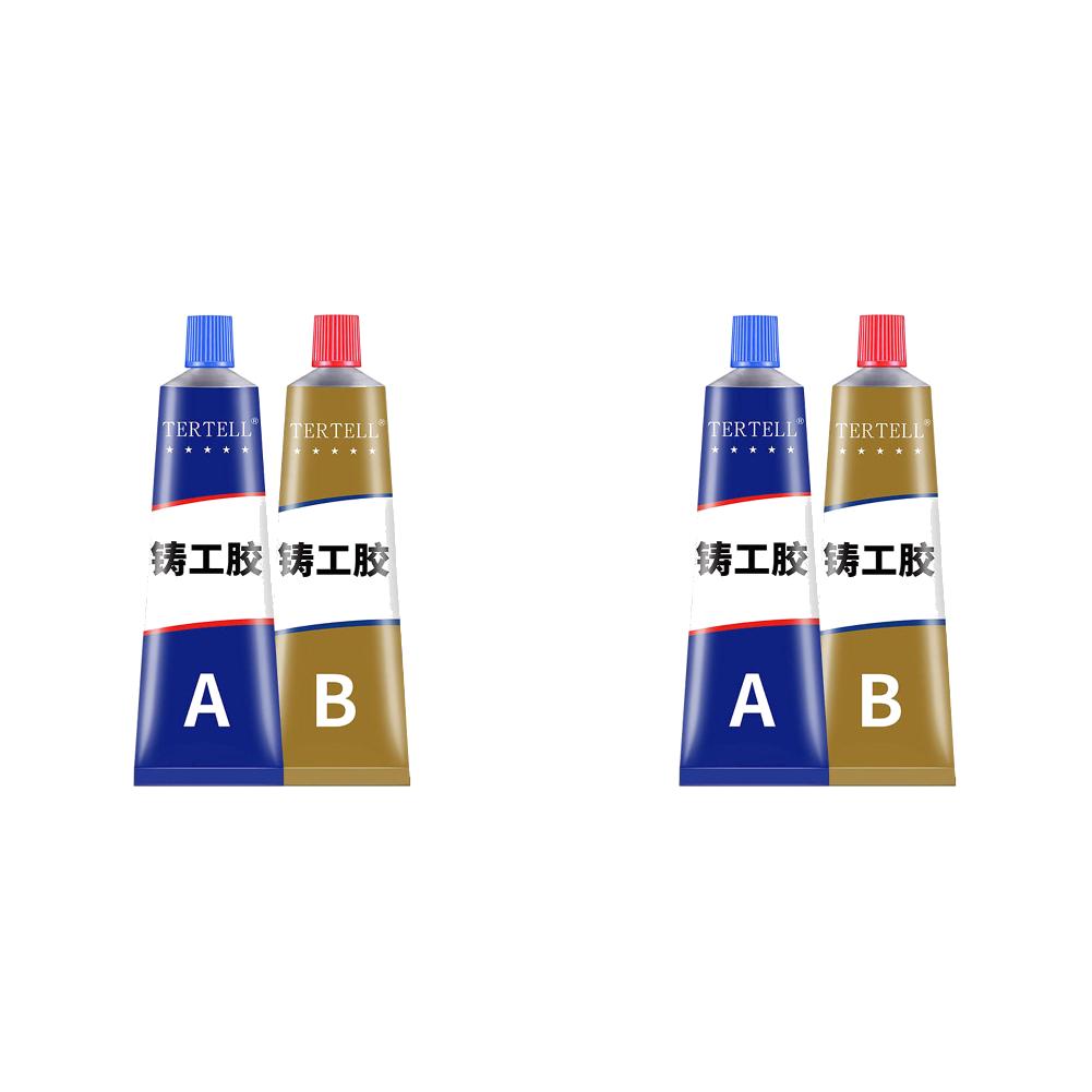 1-3PCS AB-Metal Adhesive Liquid Weld Aging Resistance Heat Resistant Glue Extrusion for Hard Plastics and Ceramics