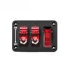 Panou Comutator 24V 12V Mașină de Cursă Pornire Demaror Buton Pornire Aprindere Lumină Comutator Basculant Siguranță 20A Accesorii pentru Barcă Camion Remorcă RV