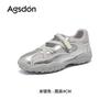 Augustine Mary Jane Sports Shoes Women's 2025 New Summer Ballet Training Shoes Velcro Casual Shoes