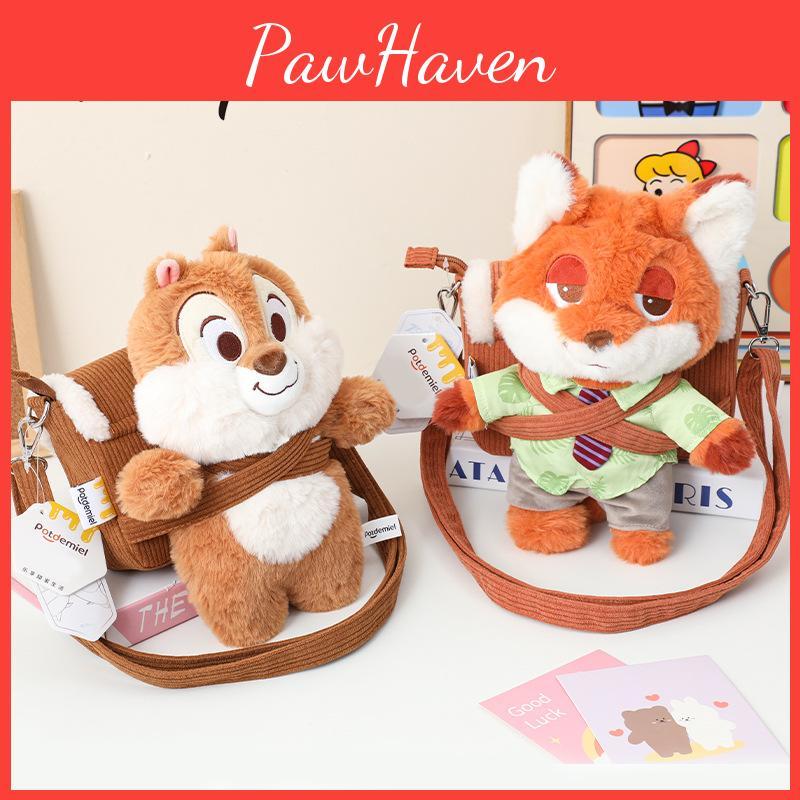 Animal Detachable Stuffed Crossbody Bag Cute Holiday Gifts Girls For