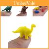 Kleine Tpr Dinosaurierfigur Ideal für Sammler und Kinder Einfarbige Miniaturfigur Internationale Beschaffung