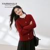 Mark Fairwhale Women's Casual Twist Knit Cardigan Sweater