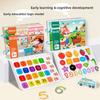 Wooden Tearing Book For Baby And Toddler Educational Play Toy For Early Learning