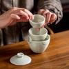 Fangran A-640 Chinese Ceramic Portable Kung Fu Tea Set