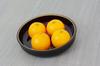 Nakanishi Crafts Kishu Lacquerware Confectionery Bowl, Iridescent Painted Finish, Gold Rim, Shell-Inlaid Pine Design 22-9-8