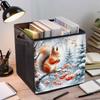 The Squirrel on The Branch 5D Diamond Painting Storage Basket Full Round Drill Mosaic Diamond Embroidery Cross Stitch Kits Home Decor Home Decor