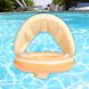 Baby Pool Float with Sun Protection Canopy for Boys Girls Beginner Swimmers