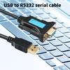 USB to RS232 Adapter with PL2303 Chipset DB9 Serial Converter Cable Support Cashier Register Modem Scanner Camera