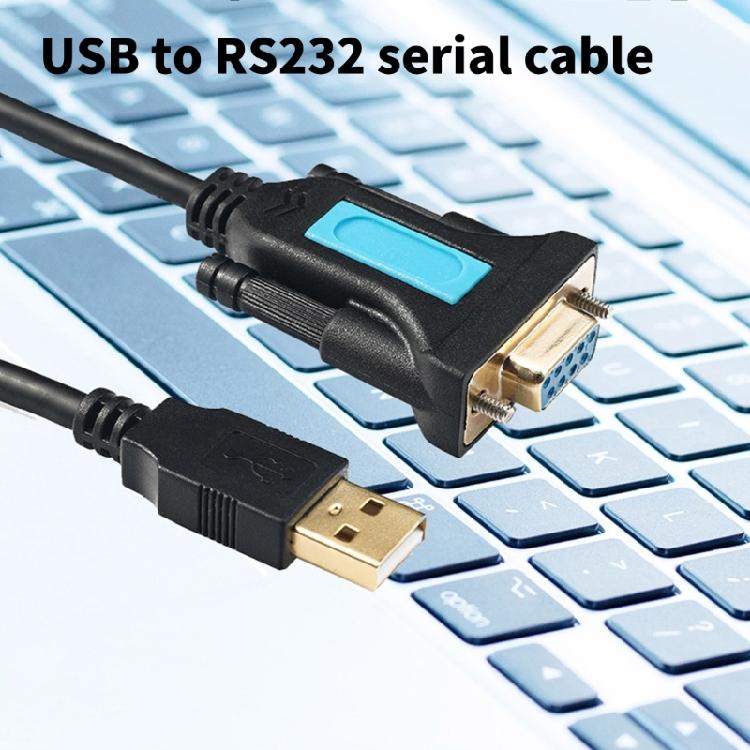 USB to RS232 Adapter with PL2303 Chipset DB9 Serial Converter Cable Support Cashier Register Modem Scanner Camera