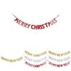 Helles und farbenfrohes Frohe Weihnachten Happy New Year Banner Hängedekor