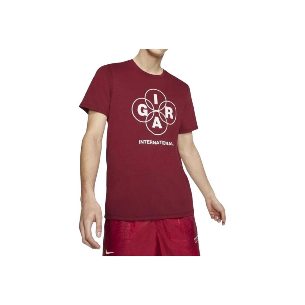 New Nike Running T Shirt Men's Red CU4385-677