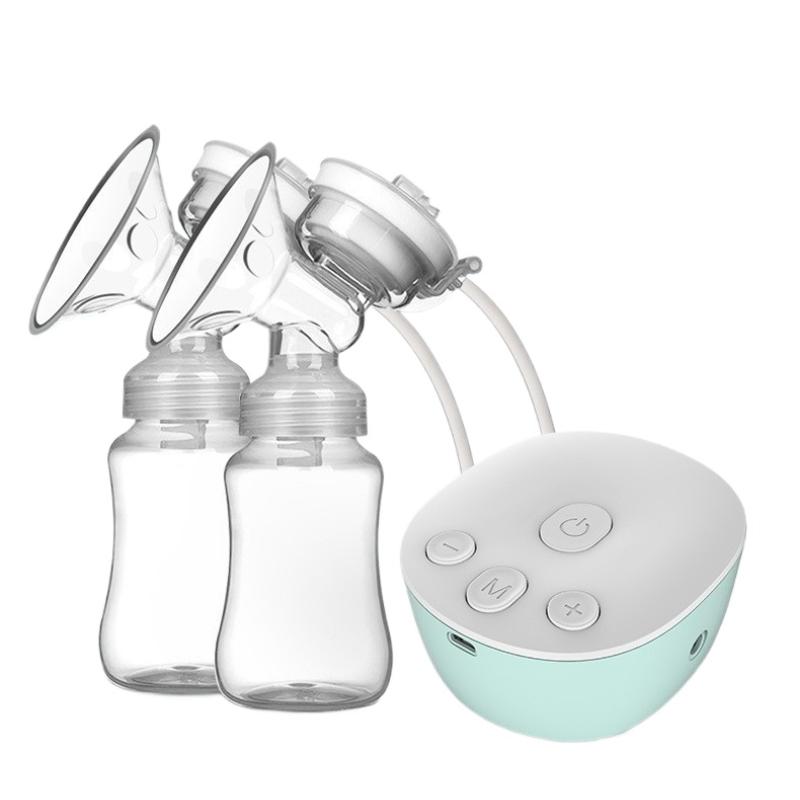 

Double electric breast pump 3 modes 9 levels синій