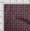 oneOone Cotton Flex Chocolate Brown Fabric Tropical Sewing Fabric By The Yard Printed Diy Clothing Sewing Supplies 40 Inch