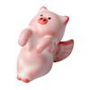 Hand Painted Ceramic Teas Pet Pig Handcrafted Kitchen Tabletop Decoration Home Desk Ornament For Teas Lover